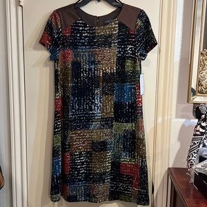 Jessica Howard size 6P printed and soft lined dress NWT